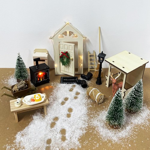 Wichtel set holz - wichtel, mit