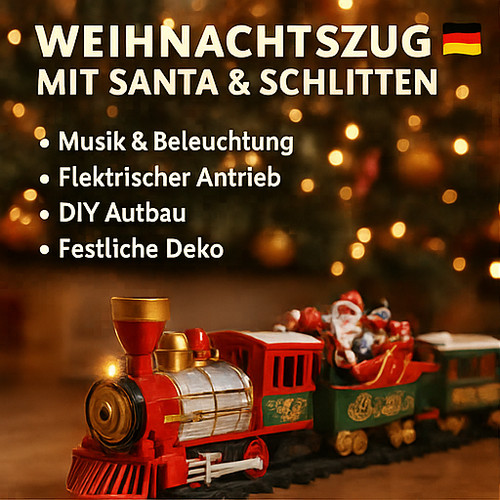 Weihnachtsdeko zug elektrisch - weihnachtsdeko,