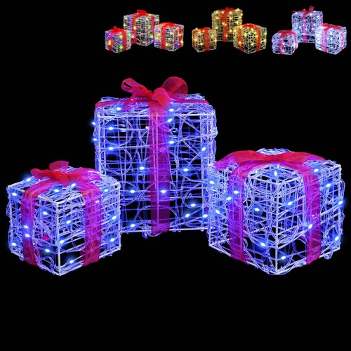 Geschenkbox mit leds - geschenkbox,