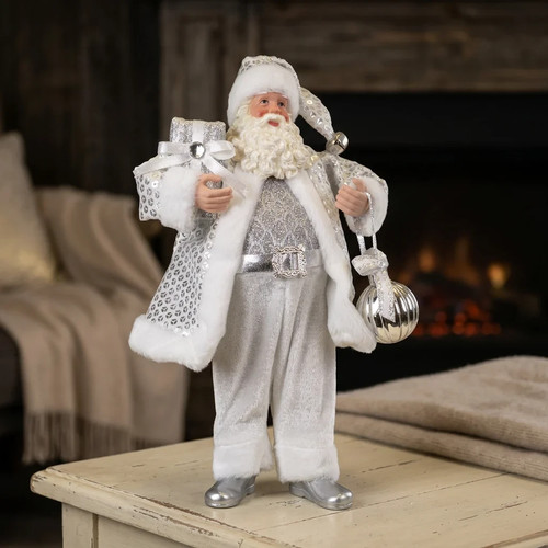 Weihnachtsmann 28cm stehend