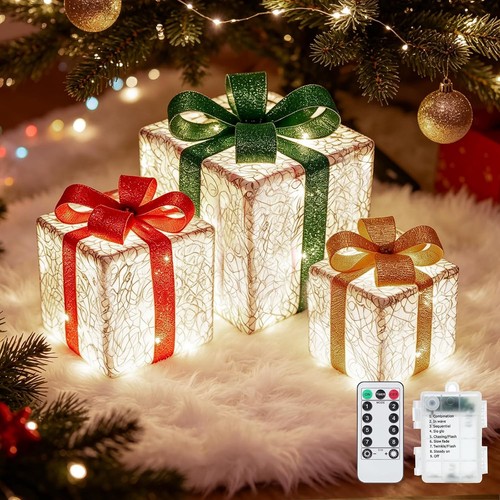 Led geschenkbox stück - led,