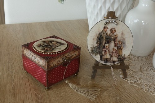 Weihnachtsdeko set holz - set, holz,