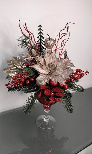 Weihnachtsdeko tischgesteck - weihnachtsdeko,