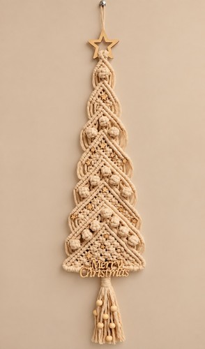 Makramee weihnachtsbaum - makramee,