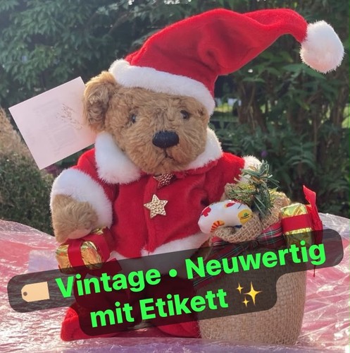 Vintage weihnachts teddybär - weihnachts,