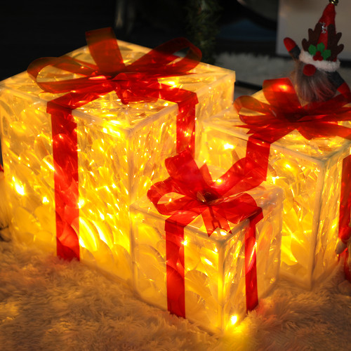 Led weihnachtsdeko set - led-weihnachtsdeko, 3-set