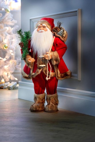 Deko weihnachtsmann gustav - gustav, mit