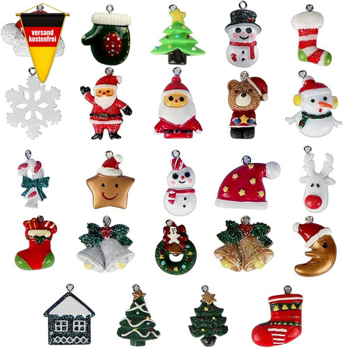 Weihnachtsanhänger set - weihnachtsanhänger, 24