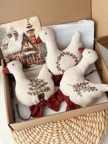 Weihnachtsgänse mit - 3,