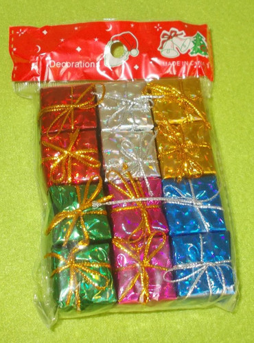 Weihnachtsdeko bunte - 12,