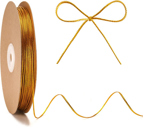 Goldfaden bastelgarn 5mm - goldfaden, 1,5mm