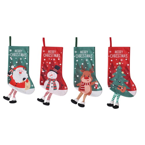 4er set weihnachtssocken elch - set,