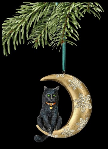 Christbaumschmuck katze auf - -,
