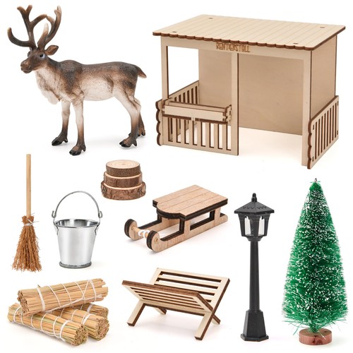 Wichtel rentier set teilig - set, 14-teilig