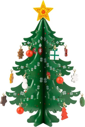 Mini holz weihnachtsbaum - mini-holz-weihnachtsbaum, 29cm