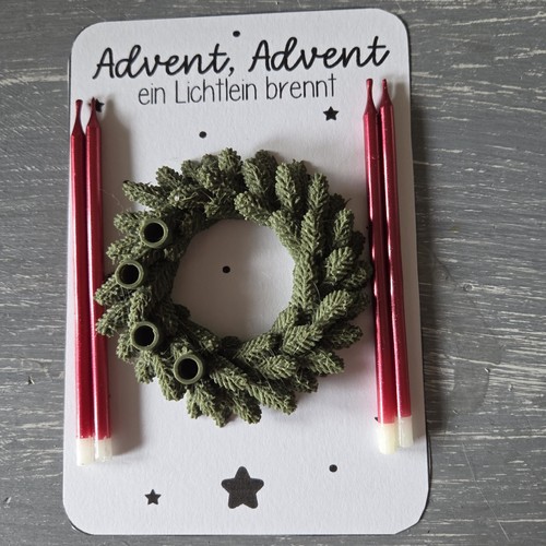 Adventskranz weihnachtsdeko - adventskranz,