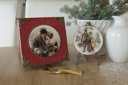 Weihnachtsdeko set holz deko - set,