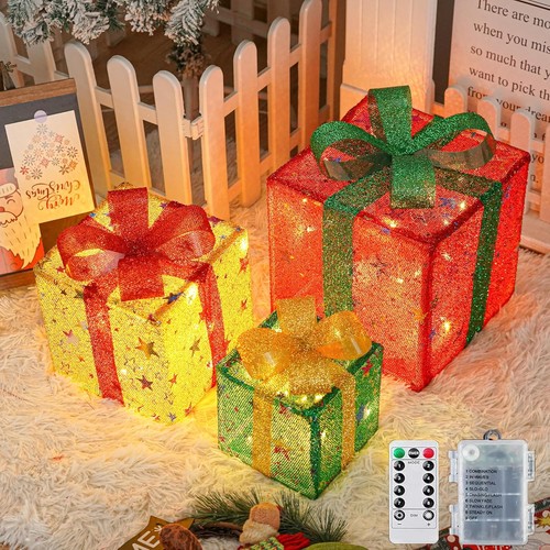 Led geschenkbox weihnachten - led,