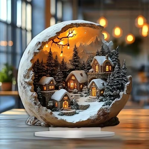 Weihnachtsdeko winterdorf - weihnachtsdeko,